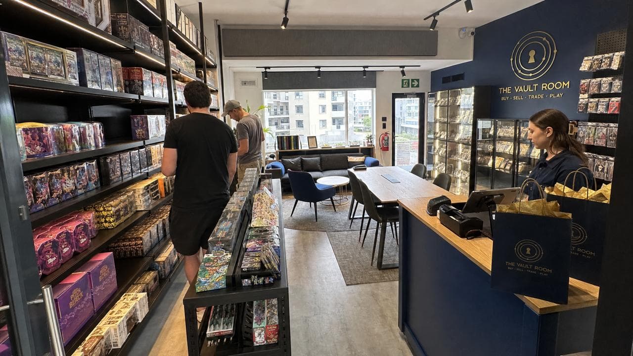 The Vault Room retail store and collector lounge at Waterstone in Century City