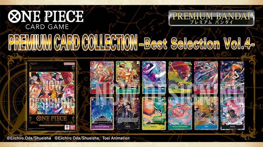 Premium Card Collection -Best Selection Vol. 4- - One Piece Promotion Cards - sealed product