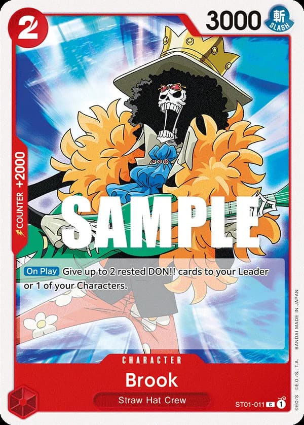 ST01-011 Brook (PCC -BANDAI CARD GAMES Fest. 23-24 Edition-) slab