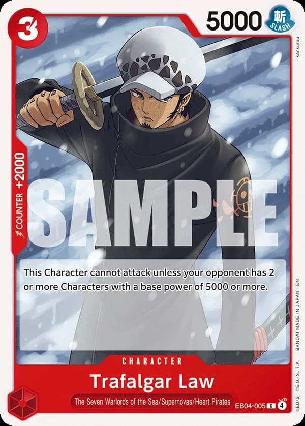 EB04-005 Trafalgar Law (JP) slab