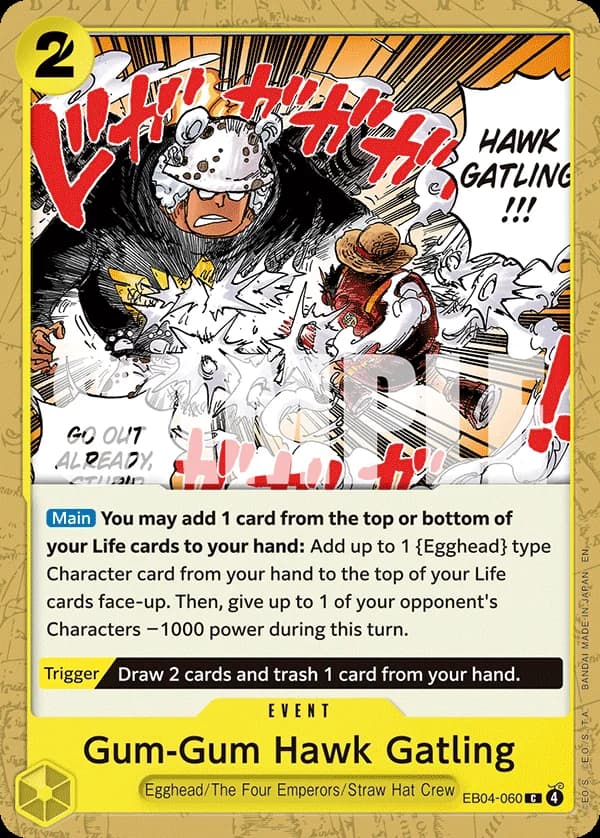 EB04-060 Gum-Gum Hawk Gatling (JP) slab