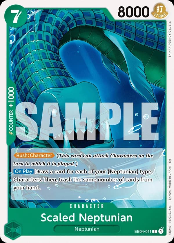 EB04-011 Scaled Neptunian (JP) slab