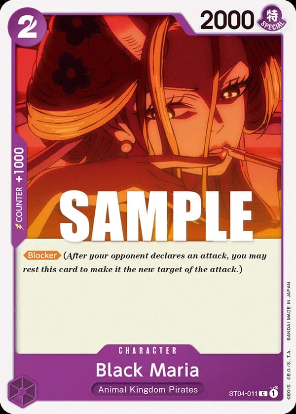 ST04-011 Black Maria (PCC -BANDAI CARD GAMES Fest. 23-24 Editio… slab