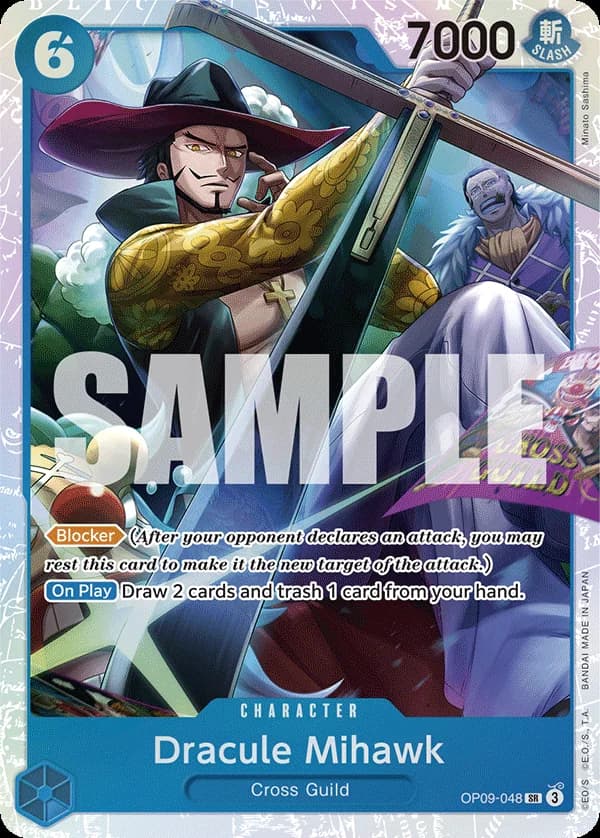 OP09-048 Dracule Mihawk (JP) slab