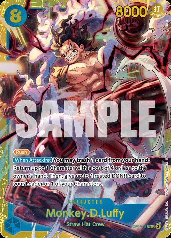OP11-118 Monkey.D.Luffy (118) slab