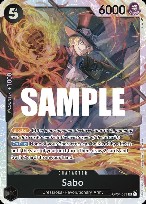 OP04-083 Sabo (JP) slab