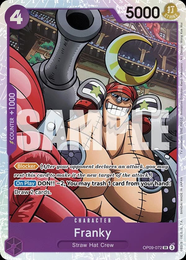 OP09-072 Franky (JP) slab