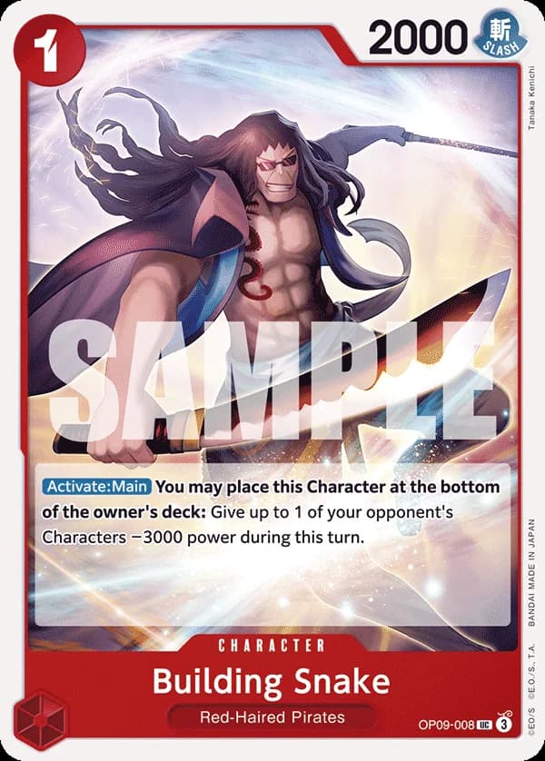 OP09-008 Building Snake (PCC -Best Selection Vol. 4-) slab