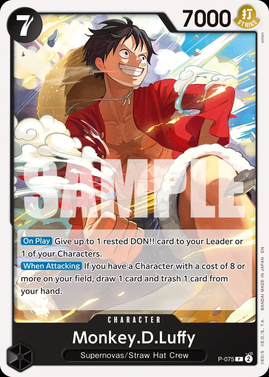 P-075 Monkey.D.Luffy (JP) slab