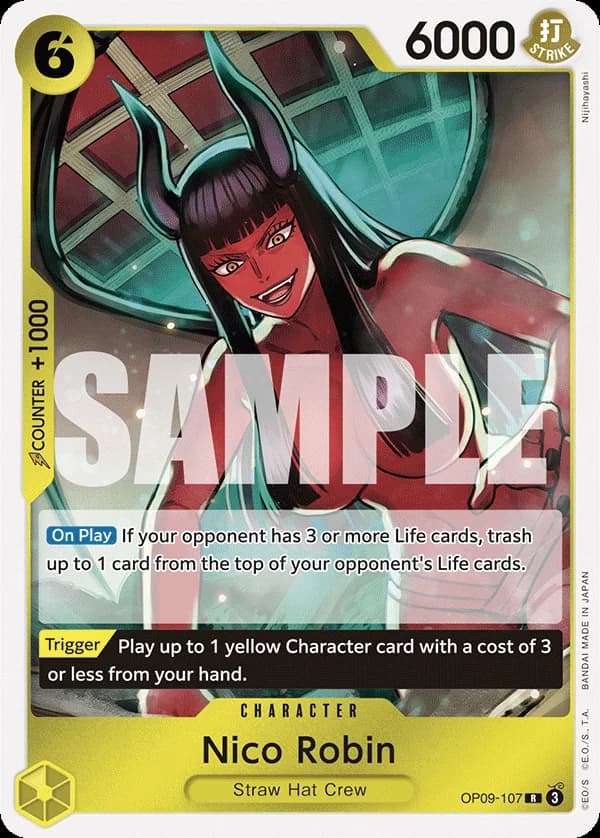OP09-107 Nico Robin (JP) slab