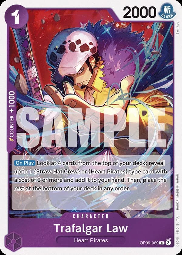 OP09-069 Trafalgar Law (JP) slab