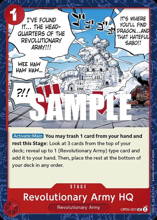 OP05-021 Revolutionary Army HQ (JP) slab