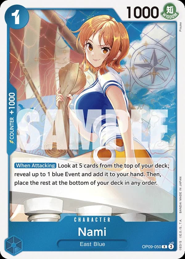 OP09-050 Nami (JP) slab