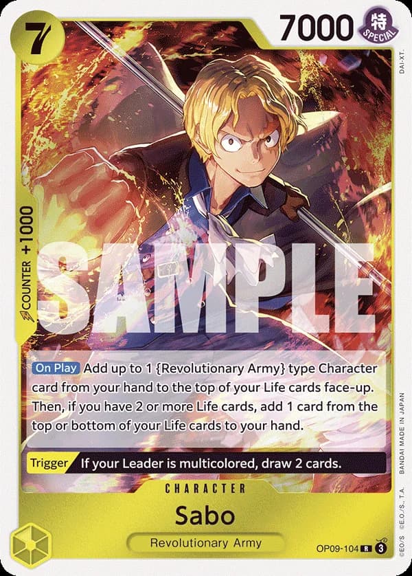 OP09-104 Sabo (JP) slab