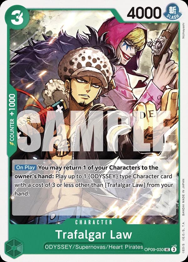 OP09-030 Trafalgar Law slab