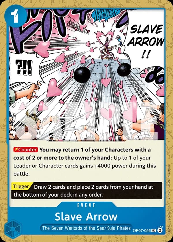 OP07-056 Slave Arrow (JP) slab