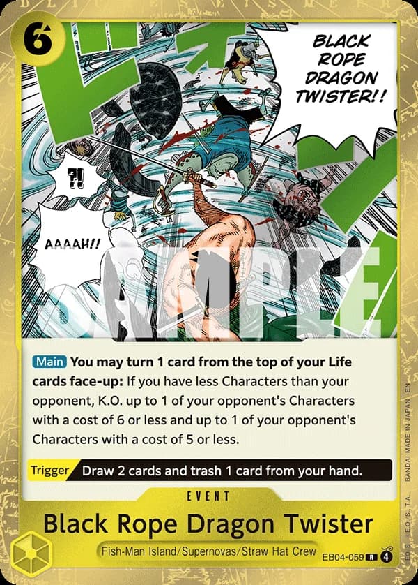 EB04-059 Black Rope Dragon Twister (JP) slab
