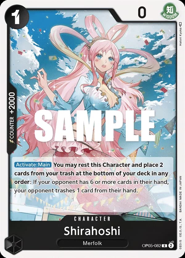 OP05-082 Shirahoshi (JP) slab