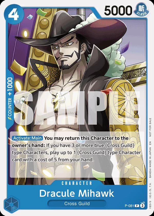 P-081 Dracule Mihawk (JP) slab