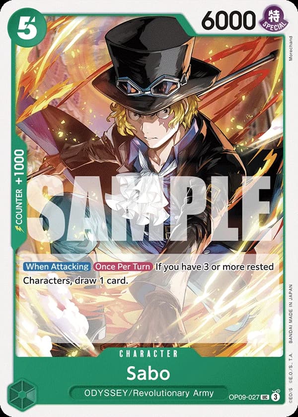 OP09-027 Sabo (JP) slab