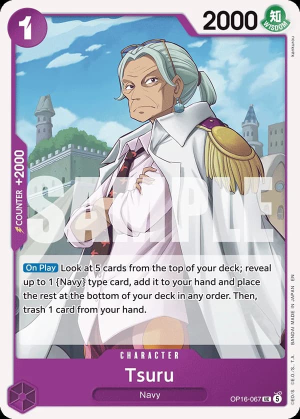 OP16-067 Tsuru (JP) slab