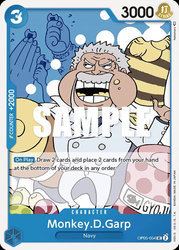 OP05-054 Monkey.D.Garp (JP) slab