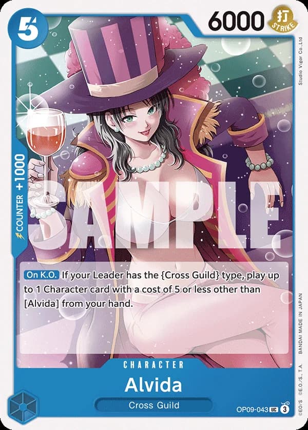OP09-043 Alvida (JP) slab