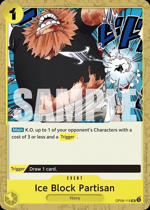 OP09-115 Ice Block Partisan (JP) slab