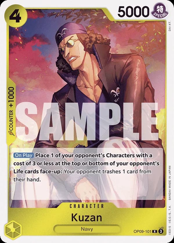 OP09-101 Kuzan (JP) slab