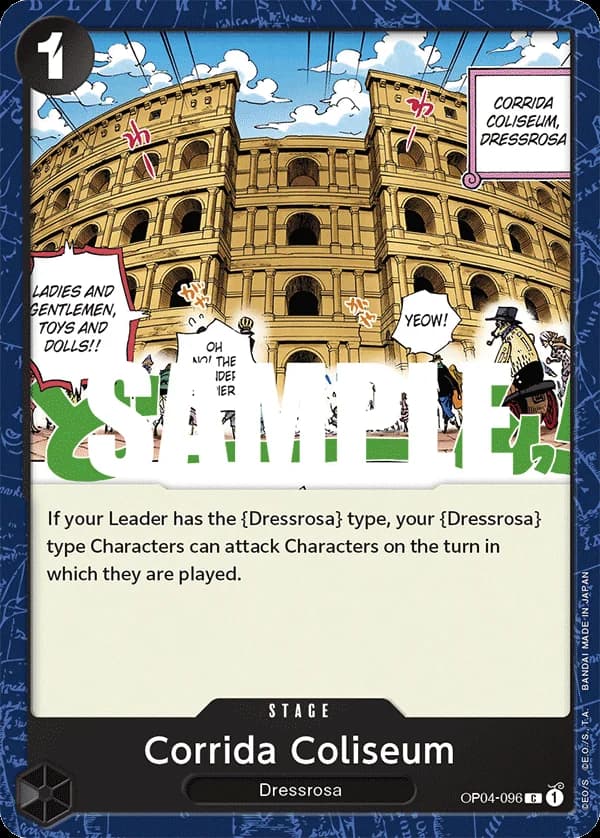 OP04-096 Corrida Coliseum (JP) slab