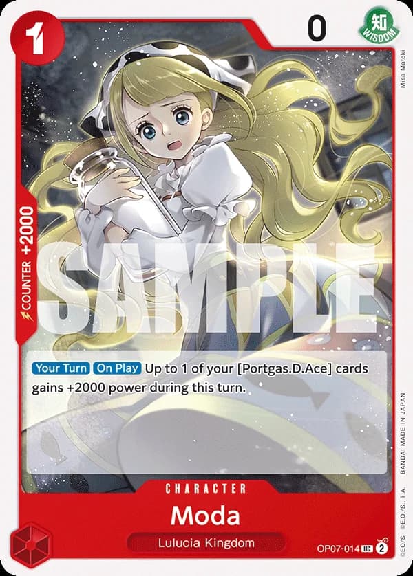 OP07-014 Moda (JP) slab
