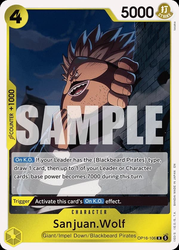 OP16-106 Sanjuan.Wolf (JP) slab