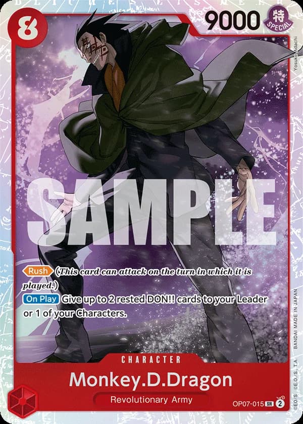 OP07-015 Monkey.D.Dragon (015) slab