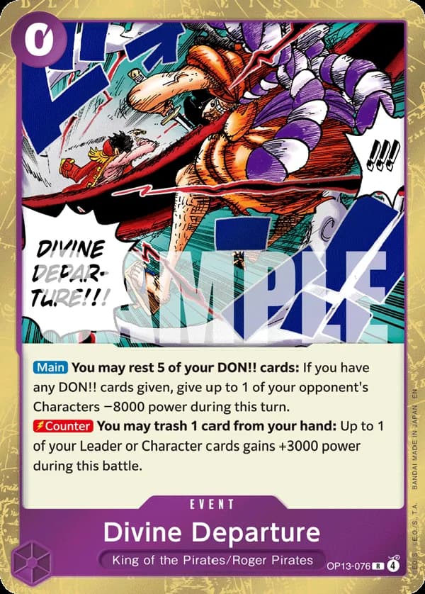 OP13-076 Divine Departure slab