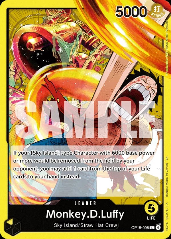 OP15-098 Monkey.D.Luffy (OP15-098) slab