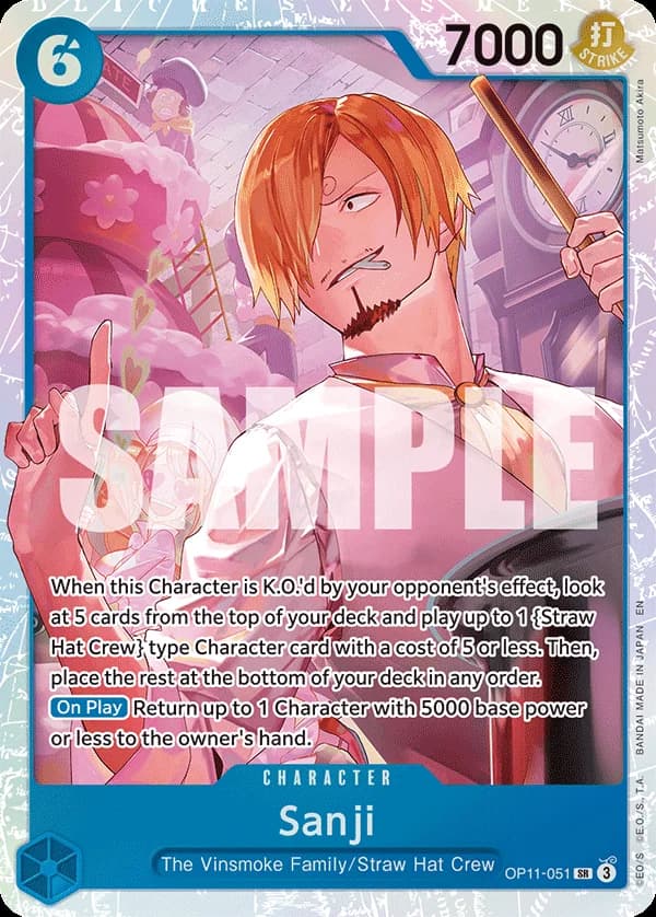 OP11-051 Sanji slab