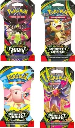 ME03 Pokemon TCG: Mega Evolution - Perfect Order Sleeved Pack S… slab