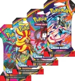 ME04 Pokemon TCG: Mega Evolution - Chaos Rising Sleeved Pack Se… slab