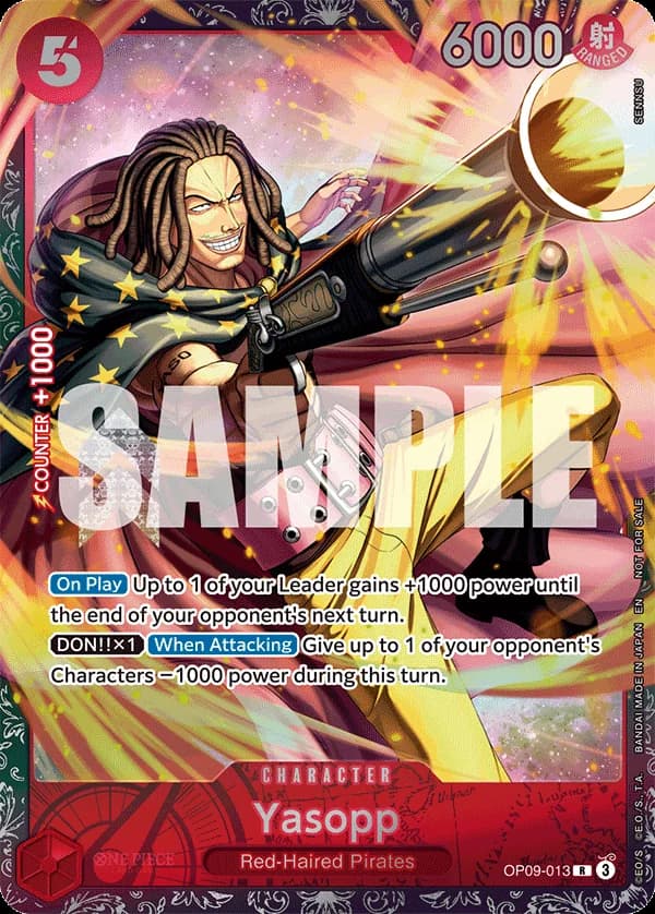 OP09-013 Yasopp (SP) slab