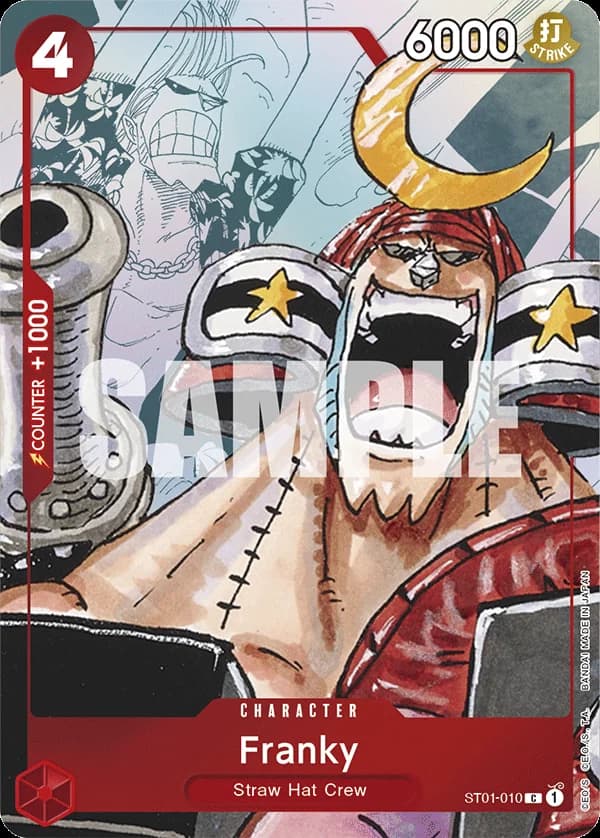 ST01-010 Franky - ST01-010 (Alternate Art) slab