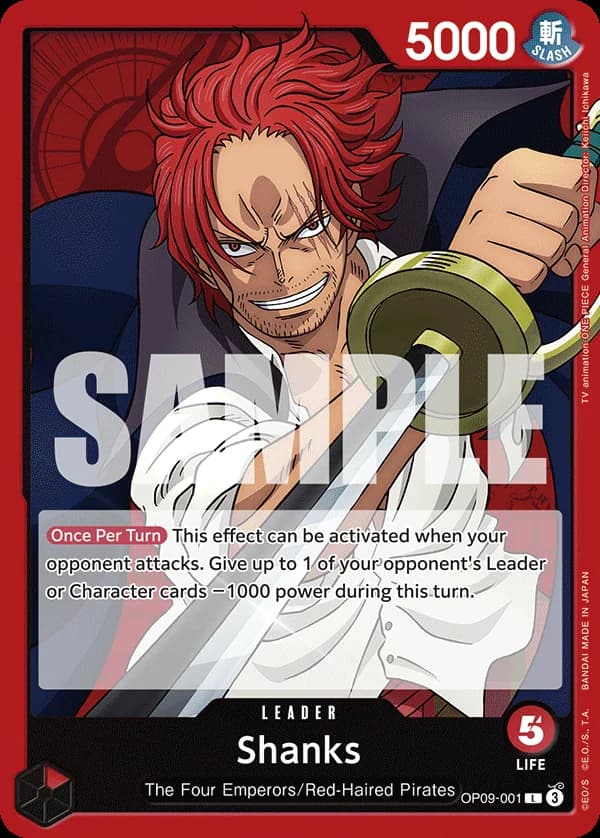 OP09-001 Shanks (Reprint) slab