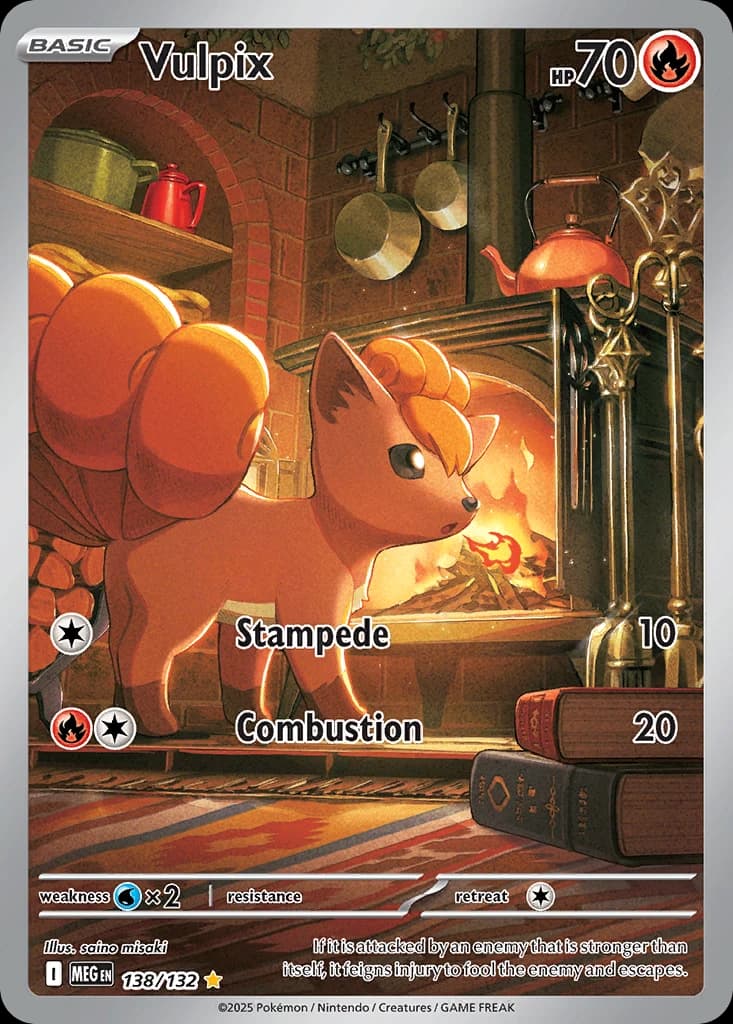 Vulpix - Mega Evolution - 138/132 - Holofoil - card