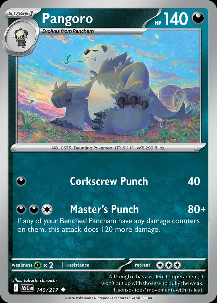 Pangoro - Ascended Heroes - 140/217 - card