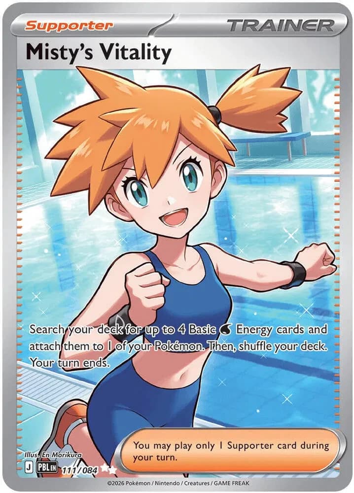 Misty's Vitality - Pitch Black - 111/084 - Holofoil - card
