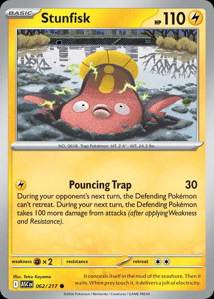 Stunfisk - Ascended Heroes - 062/217 - card
