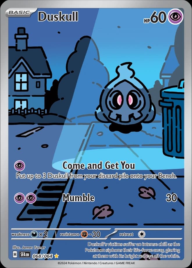 Duskull - Shrouded Fable - 068/064 - Holofoil - card