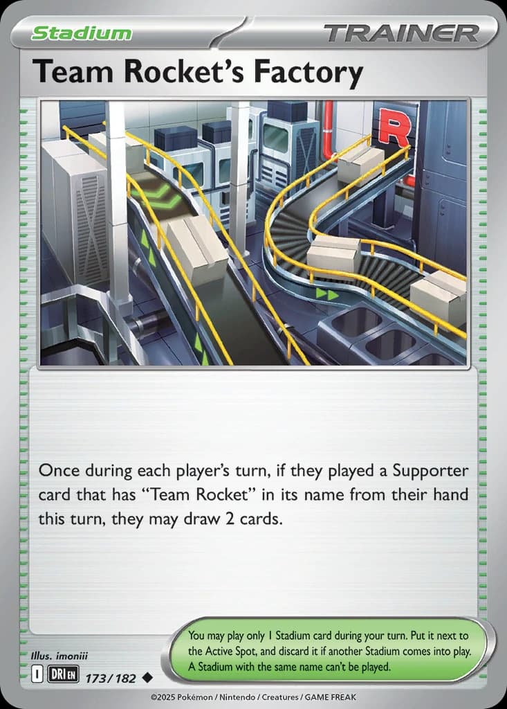Team Rocket's Factory - Destined Rivals - 173/182 - card