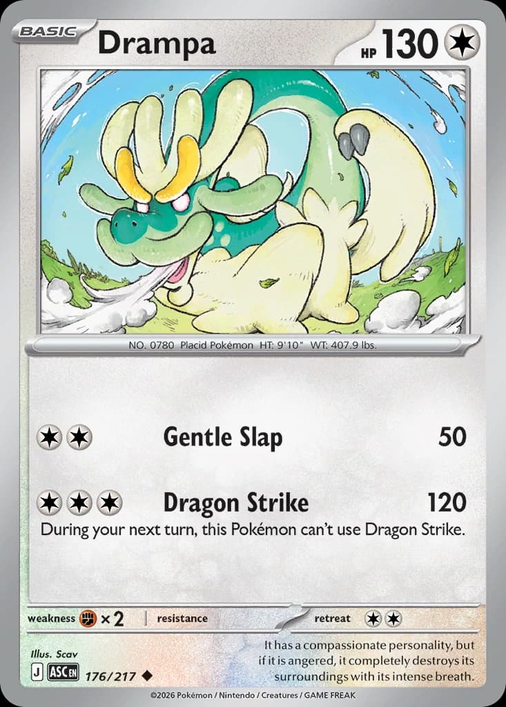Drampa - Ascended Heroes - 176/217 - card