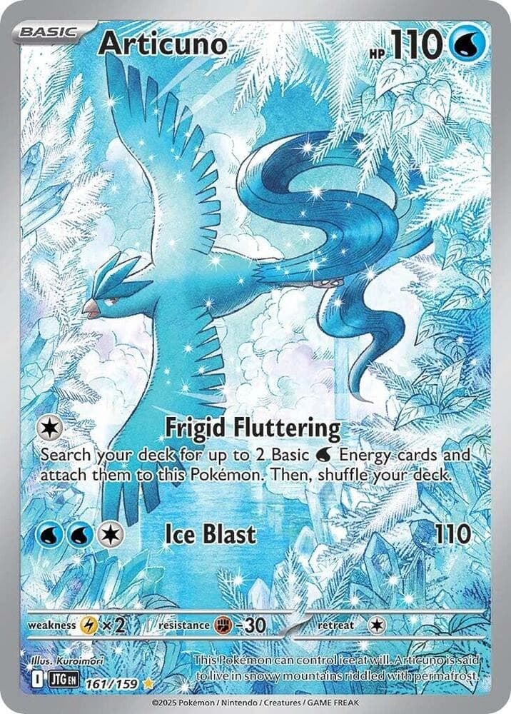 Articuno - Journey Together - 161/159 - Holofoil - card