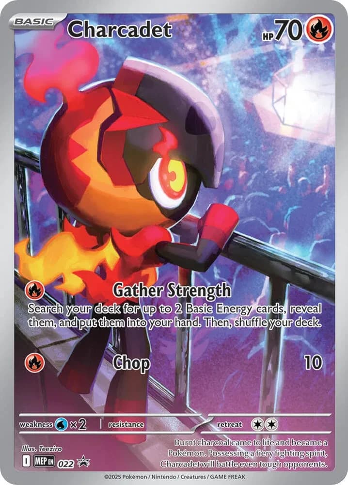 Charcadet - Mega Evolution Promos - 022 - Holofoil - card